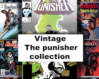 Punisher Custom Comic Box - Etsy
