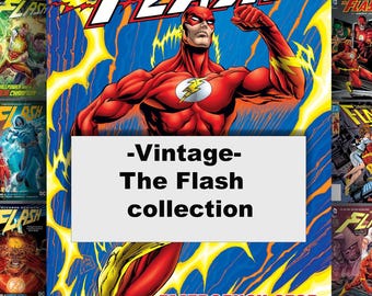 The Flash:1320 issues vintage Complete Digital Comic Collection Modern Era Golden, Silver, Bronze & Modern Age PDF Download