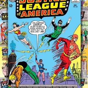 ジャスティス・リーグ：デジタルコミック - DCユニバース PDF形式、シルバーからモダンエイジ、即時ダウンロード 画像 20
