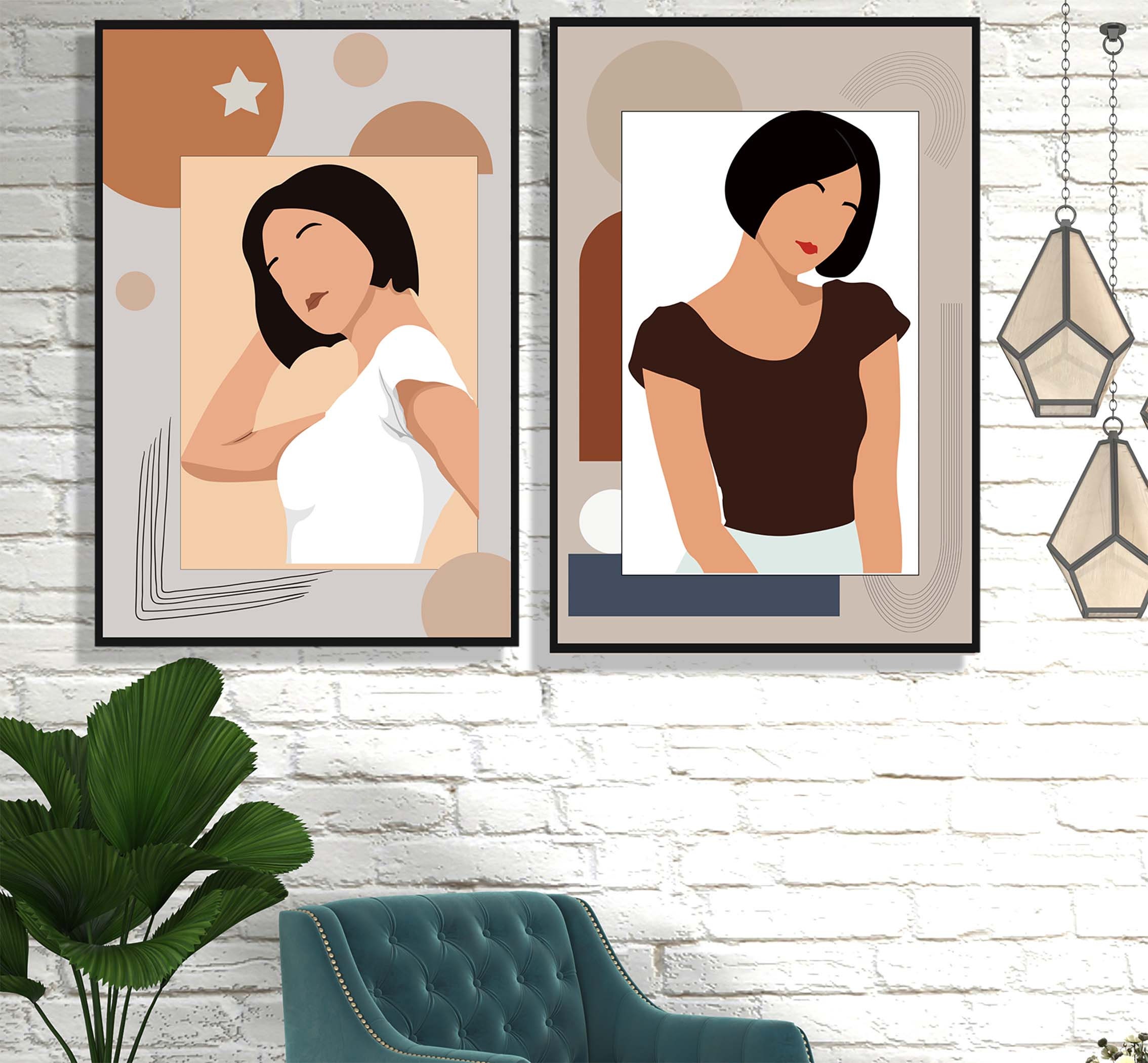 Printable Wall Art,wall Art Printable,wall Printable Art, Woman Art ...