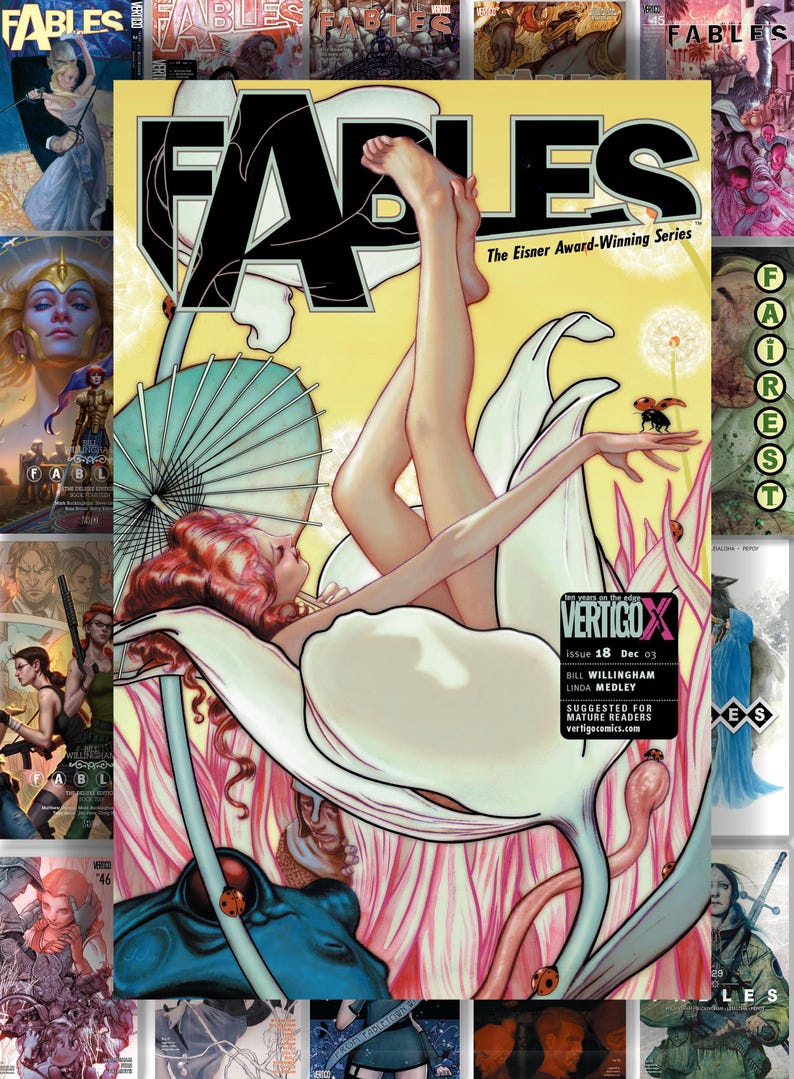 Fabler: Komplett serie Digitala serier PDF-samling Digitalt bibliotek Direktnedladdning bild 18