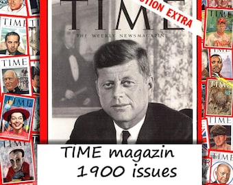 Collezione di riviste TIME d'epoca, 1950-1991 (scarica PDF)