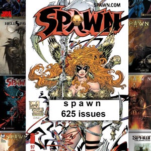Spawn: Complete Collection Digital Comic Books PDF Format Todd McFarlane Instant Download