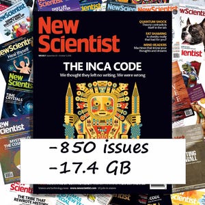 New_Scientist magazines,,digital download,Magazine collection,science magazine,Magazine Digital Collection,guide magazine