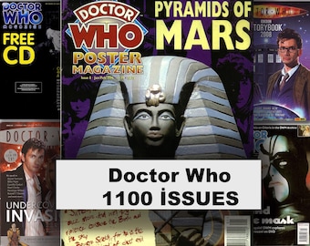 Doctor Who: Descarga digital en PDF de la revista, archivo de historia de la televisión de ciencia ficción, vintage y moderna.