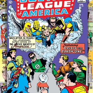 ジャスティス・リーグ：デジタルコミック - DCユニバース PDF形式、シルバーからモダンエイジ、即時ダウンロード 画像 17