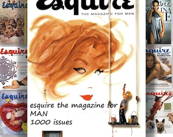 Revista Esquire PDF Archivo digital Moda, cultura y estilo de vida masculino Paquete de revistas vintage High