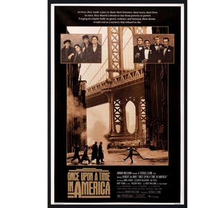 once upon a time in america:robert de niro,classic movie vintage poster digital download vintage movie poster Digital movie poster