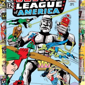 ジャスティス・リーグ：デジタルコミック - DCユニバース PDF形式、シルバーからモダンエイジ、即時ダウンロード 画像 12