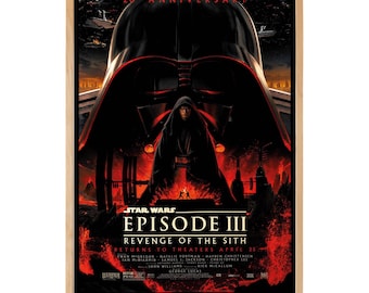 Star Wars Episode III Revenge:Digital Download Movie Wall Art PDF