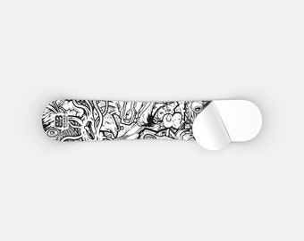 MINDSTORM Snowboard Wrap by Board Rockers, Haut, Aufkleber, Aufkleber, Vinyl, Upgrade, Grafik