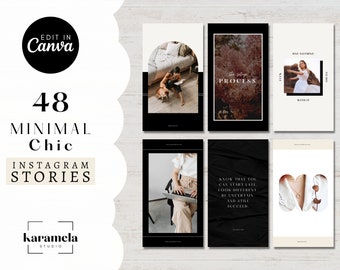 Lyxiga Canva-mallar - Rika estetiska Instagram-mallar | Vita lyxiga mallar för sociala medier | Coaching- och bloggmallar