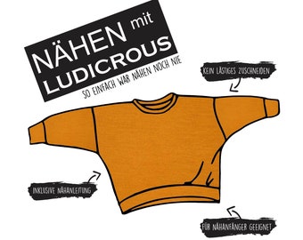 NähPaket OversizeSweater in verschiedenen Farben