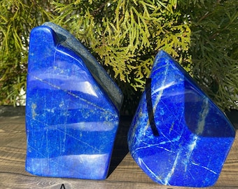 Lapis Lazuli Freeform, Natural Lapis Lazuli Freeform, Original from Afghanistan Lapis Lazuli Gemstone Freeform