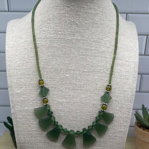 Unpolished Jade Necklace, Jade, Necklaces, Unpolished, own designed, Natural Stone, Original stone