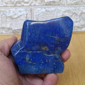 347g Lapislazzuli a forma libera, Cristalloterapia, Arredamento per la casa, Lapislazzuli blu reale, Cristallo di lapislazzuli, Pietra preziosa afghana, Pietra naturale,