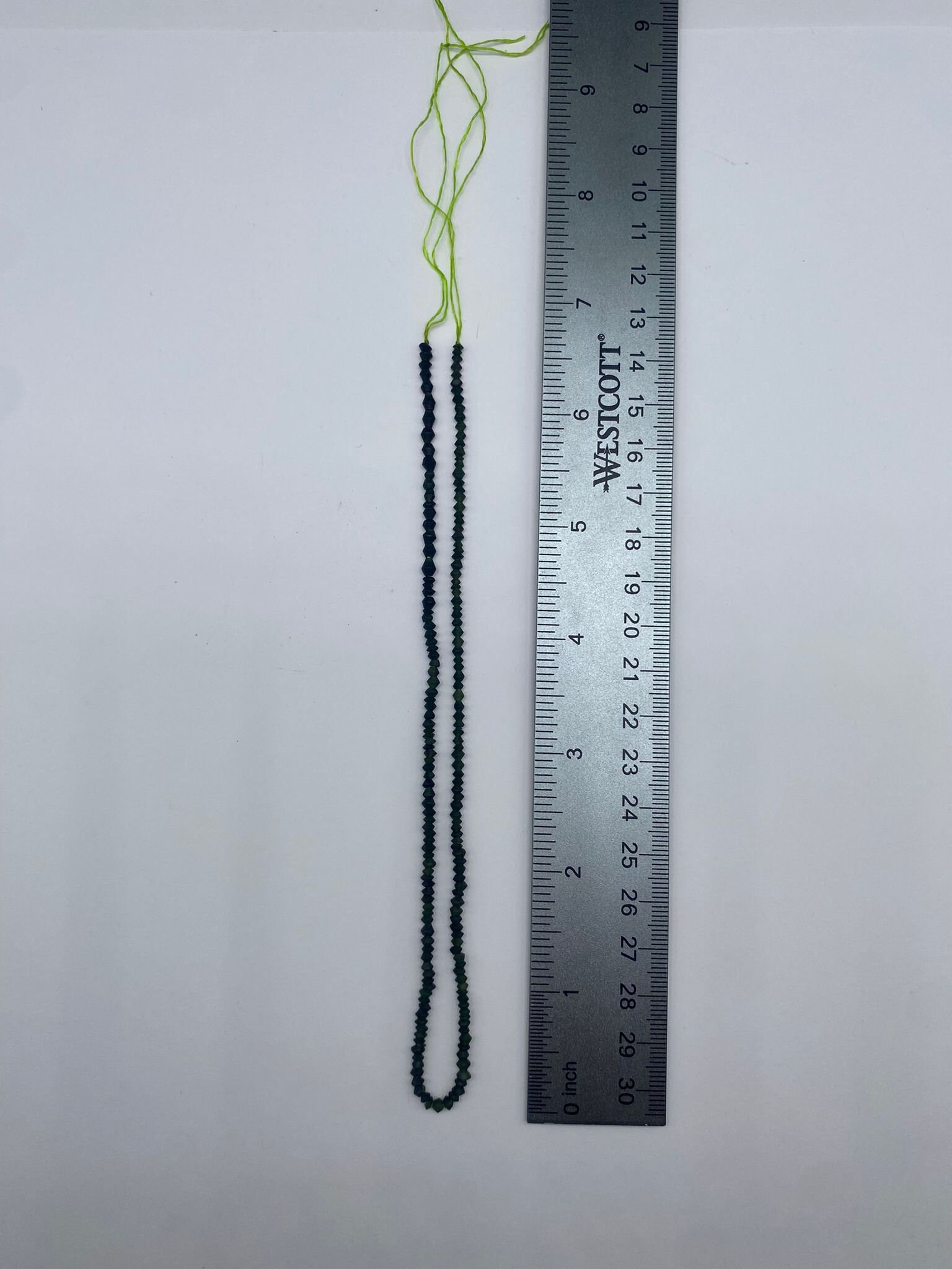 Dark Green Jade Unfinished Beads Strings - Real Jade Crystals Bring ...
