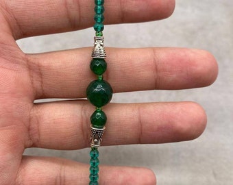 Green Jade handmade bracelets Diamond Shape Gift For Her, Handmade Jewelry Jade Bracelet, Handmade Bracelet, Gemstone Bracelet Birthday Gift