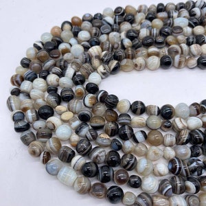 Sulemani Hakik Agate Beads, Loose Sulemani Hakik Gift For Her, Hakik Agate, 6mm 8mm Tumbled Stones  Natural Hakik Sulemani Beads