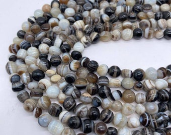 Sulemani Hakik Agate Beads, Loose Sulemani Hakik Gift For Her, Hakik Agate, 6mm 8mm Tumbled Stones  Natural Hakik Sulemani Beads