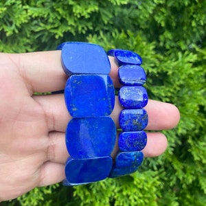 Lapis Lazuli Bracelet: A Boho Gemstone Delight and Healing Haven for Her. Discover Tranquility and Style with an Enchanting Lapis Lazuli
