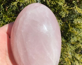 Rose Quartz free form, Heart Chakra Quartz Specimen, Huge Free Standing Cut Base, Polished Rose Quartz, Specimens, Healing Crystals