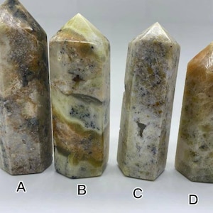 Green Opalite Towers | Green Opalite | Original Green Opalite Towers | Green Opalite Towers For Home Decor | Opalite Gemstone Towers