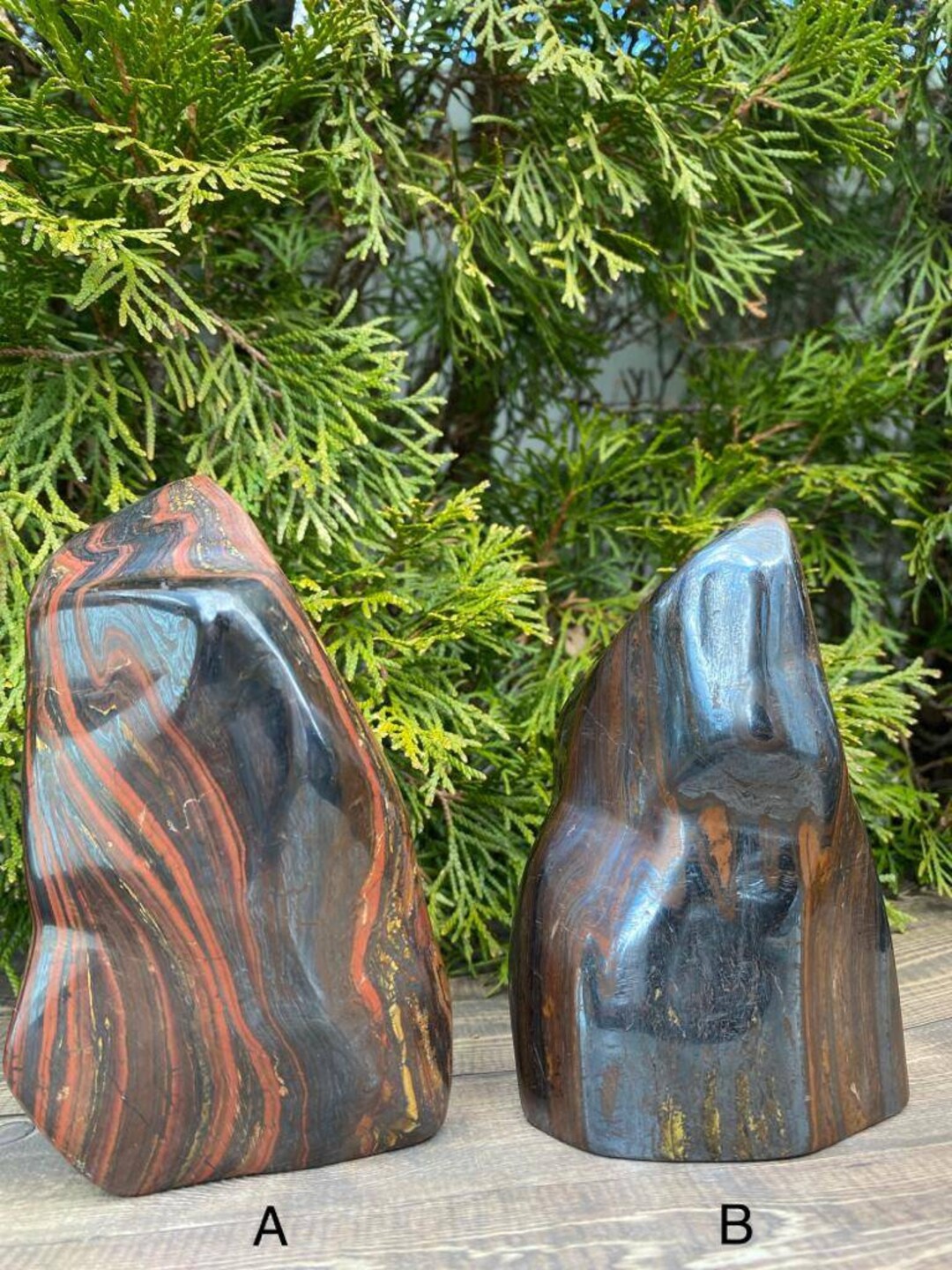 Tiger Eye Freeform, Polish Tiger Eye, Natural Stone, Healing Crystals