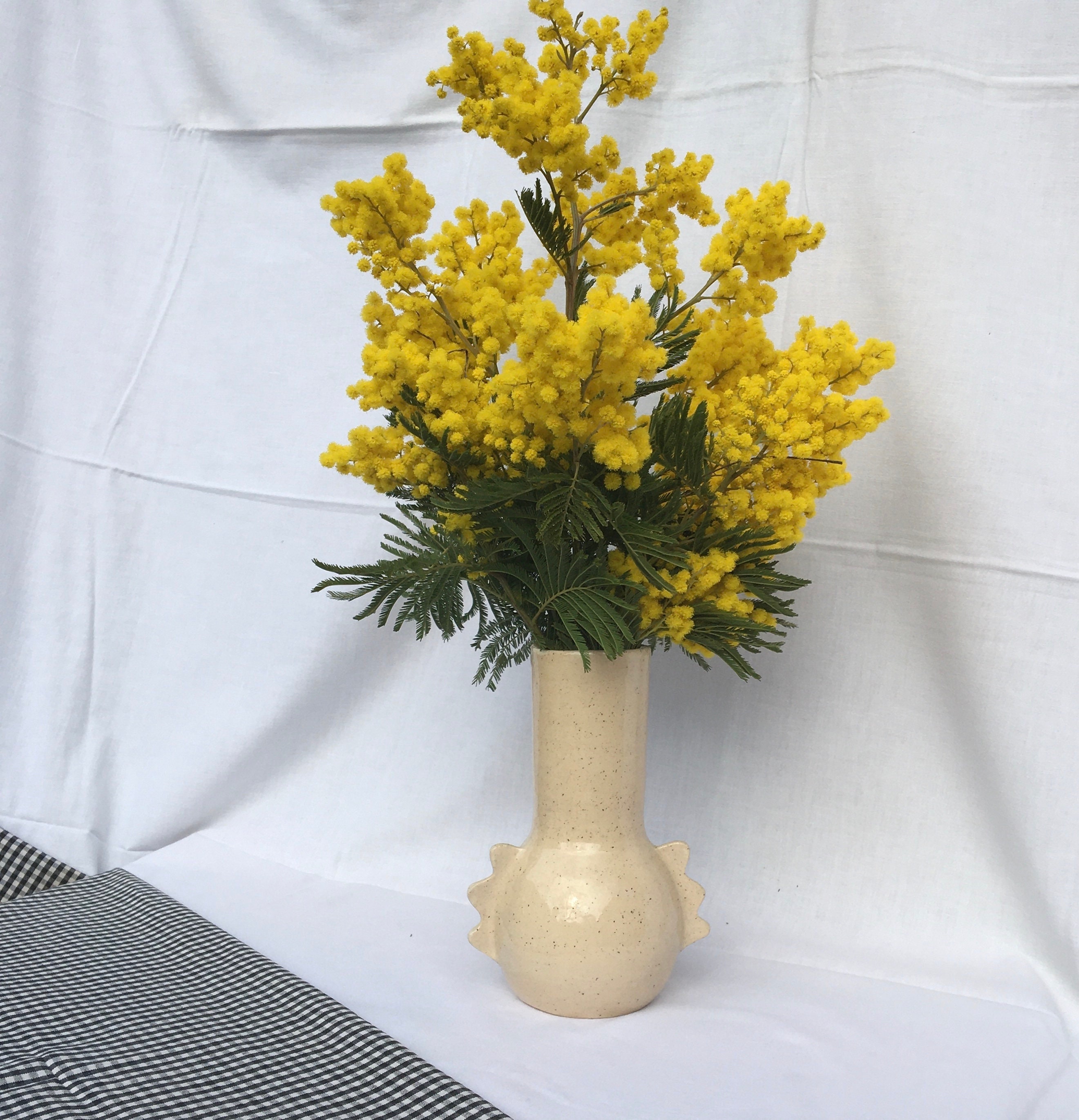 Small Vase Moineau Speckled