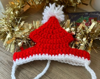 Cat Santa Hat - Available for All Pets - Dog / Cat / Pet Hat