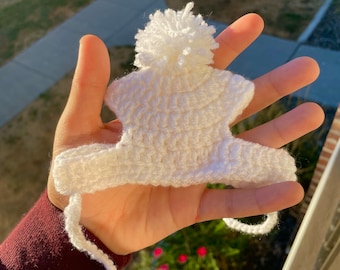 Czapka z pomponem dla kota – dostępna dla wszystkich zwierząt – czapka dla psa/kota/zwierzaka