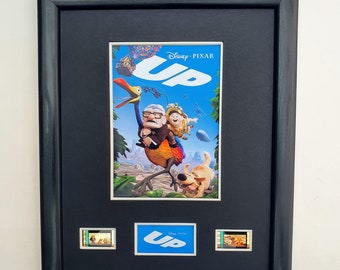 UP - 10" x 8" Framed 35mm Film Cell Memorabilia display.  .