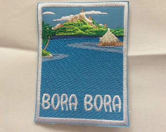 Patch Bora Bora Tahiti French Polynesia Pacific Ocean Souvenir