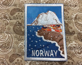 Patch Lofoten Island Norway Nordland Souvenir Europe Scandinavia