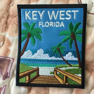 Patch Key West Florida Cayo Hueso USA Souvenir