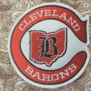 Patch Cleveland Barons NHL-lag som slutat spela Ohio Ishockey-lag som slutat spela