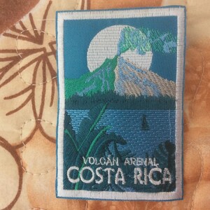 Patch Arenal vulkan Costa Rica Centralamerika Volcan Arenal