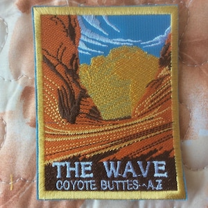 Patch The Wave Coyote Buttes Arizona-souvenir