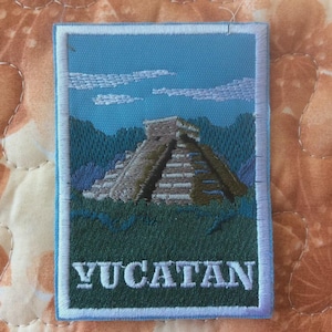 Patch Yucatan Mexico Maya Mensen Meso-Amerika Tulum Chichen Itza Kukulcan