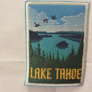 Patch Lake Tahoe Nevada California Souvenir