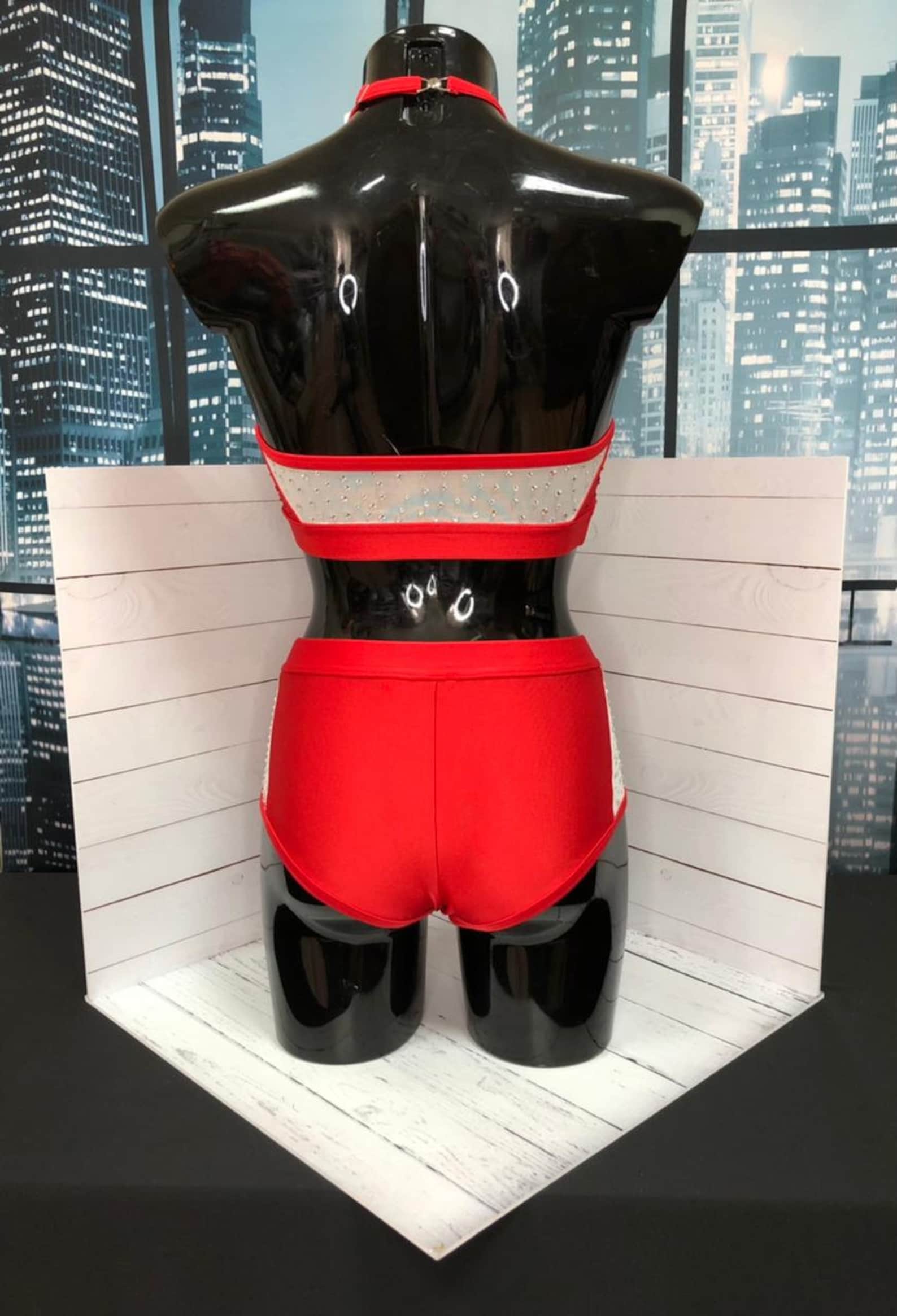 Exoticwear Pole Dance Outfits Dancer Size S Etsy UK