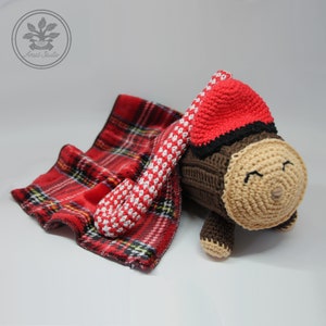 Kit Tió de crochet. Tió de Navidad/Nadal. Bastón de Navidad. Juguete bebé. Babyshower. Regaal recept nacido. Regalo de Navidad.