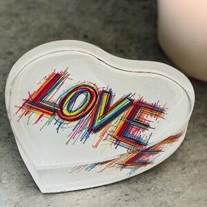 Love XOXO crystal  Paperweight Table Decor Napkins Weight