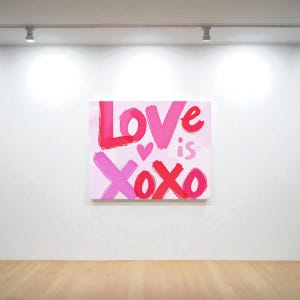 Love Is Love  Canvas Wall Art