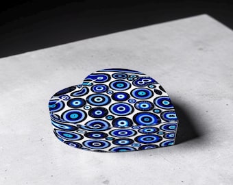 Pisapapeles con forma de corazón, decoración de mesa, pisapapeles