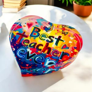 Best Teacher Gift  crystal  Paperweight Table Decor Napkins Weight