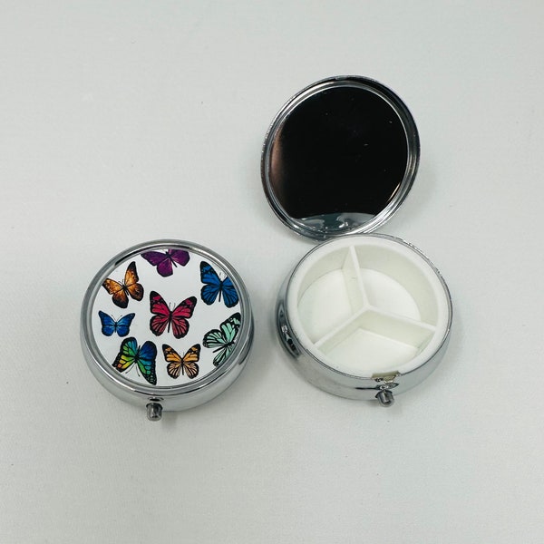 Butterfly Pill Case Pill Box