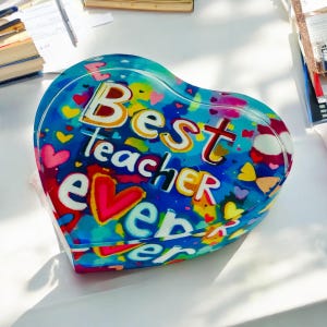 Best Teacher Gift  crystal  Paperweight Table Decor Napkins Weight