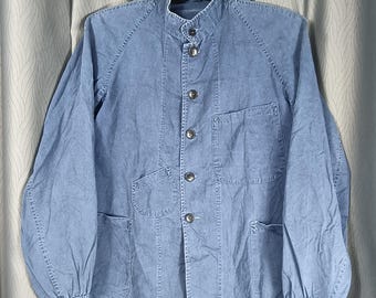 Chaqueta vintage de los años 60 de los trabajadores ferroviarios japoneses (talla S-M)