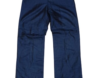 RARE! Vintage 70s Giordano Basso Pure Silk Pants Trousers Size 31